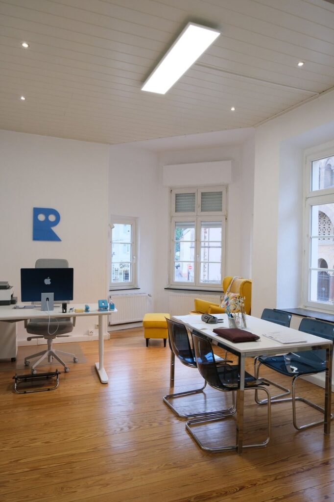 Unterrichtsraum im 1. Obergeschoss des Reeche Lerninstituts in Trier